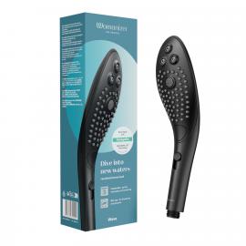 Насадка-стимулятор для душу 2в1 Womanizer Wave Black - 7