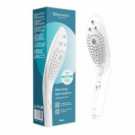Насадка-стимулятор для душу 2в1 Womanizer Wave White - 7
