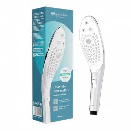 Насадка-стимулятор для душу 2в1 Womanizer Wave Chrome, масажер для інтимних зон - 8