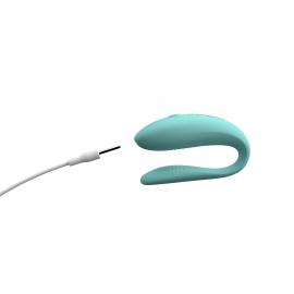 Смарт-вібратор для пар We-Vibe Sync Lite Aqua - 10