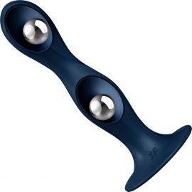 Ділдо Satisfyer Double Ball-R Dark Blue - 4