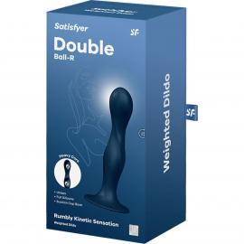 Ділдо Satisfyer Double Ball-R Dark Blue - 3