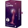 Дилдо Satisfyer Double Ball-R Dark Red