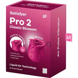 Вакуумный клиторальный стимулятор Satisfyer Pro 2 Classic Blossom - 7