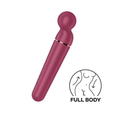 Вібромасажер Satisfyer Planet Wand-er Berry/Rosegold