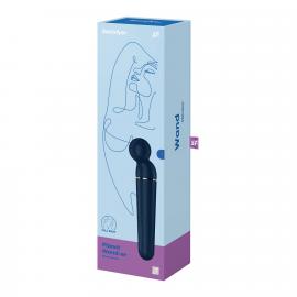 Вібромасажер Satisfyer Planet Wand-er Blue/Rosegold - 6