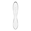 Двосторонній скляний ділдо Satisfyer Dazzling Crystal 1 Transparent