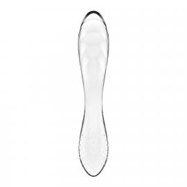 Двосторонній скляний ділдо Satisfyer Dazzling Crystal 1 Transparent - 5