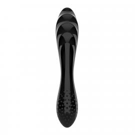 Двосторонній скляний ділдо Satisfyer Dazzling Crystal 1 Black - 4