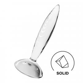 Скляна анальна пробка Satisfyer Sparkling Crystal - 1