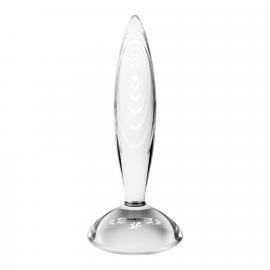 Скляна анальна пробка Satisfyer Sparkling Crystal - 4