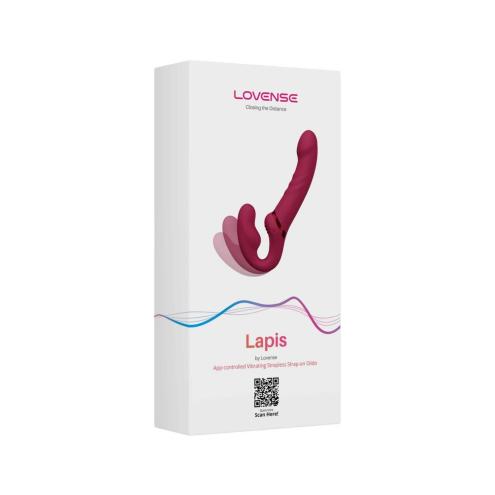 Безремневий страпон Lovense Lapis vibrating strapless strap-on