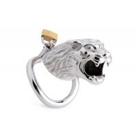 Клетка для пениса Master Series: Tiger King Cock Cage With Lock, три кольца, замок, три ключа