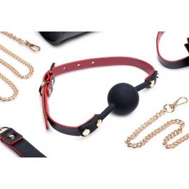 Набор БДСМ с дорожной сумкой Master Series: Bow — Luxury BDSM Set With Travel Bag, 11 предметов - 3