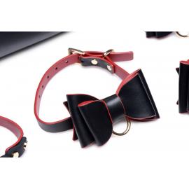 Набор БДСМ с дорожной сумкой Master Series: Bow — Luxury BDSM Set With Travel Bag, 11 предметов - 7