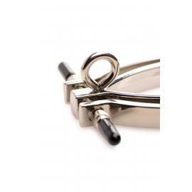 Зажим для половых губ Master Series: Pussy Tugger Adjustable Vagina Clamp with Chain - 6