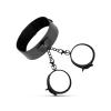 Наручники з нашийником Bedroom Fantasies Collar & Cuffs - Black