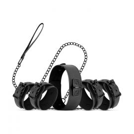 Набір для BDSM Bedroom Fantasies Master & Slave Total Restraint Set - 1