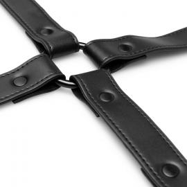 Фиксатор для рук и ног Bedroom Fantasies Hogtie & Cuffs Set 4-Way Restrant Set - 3