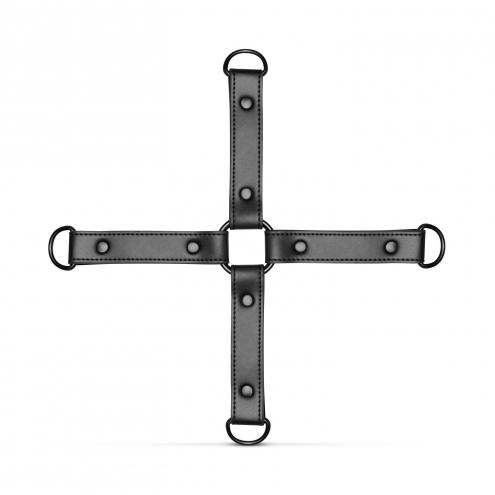 Фіксатор для рук та ніг Bedroom Fantasies Hogtie & Cuffs Set 4-Way Restrant Set