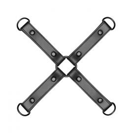 Хрестовина Bedroom Fantasies Hogtie 4 - Way Restraint Cross - Black - 6