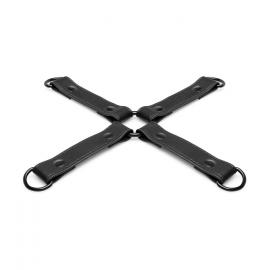 Хрестовина Bedroom Fantasies Hogtie 4 - Way Restraint Cross - Black - 4