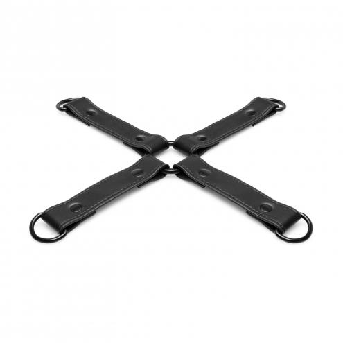 Хрестовина Bedroom Fantasies Hogtie 4 - Way Restraint Cross - Black
