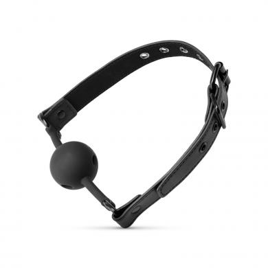 Кляп Bedroom Fantasies Ball Gag Breathable Silicone - Black - 8