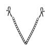 Зажимы для сосков Bedroom Fantasies Nipple Clamps with Chain - Black