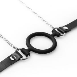 Зажимы для сосков с кляпом Bedroom Fantasies Nipple Clamps & Silicone Gag Ring - 7