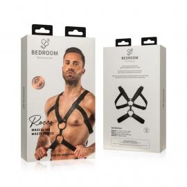 Портупея Bedroom Fantasies: Rocco Bondage Harness, чорна - 6