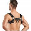 Портупея на плечи Bedroom Fantasies: Bruno Bondage Harness, черная