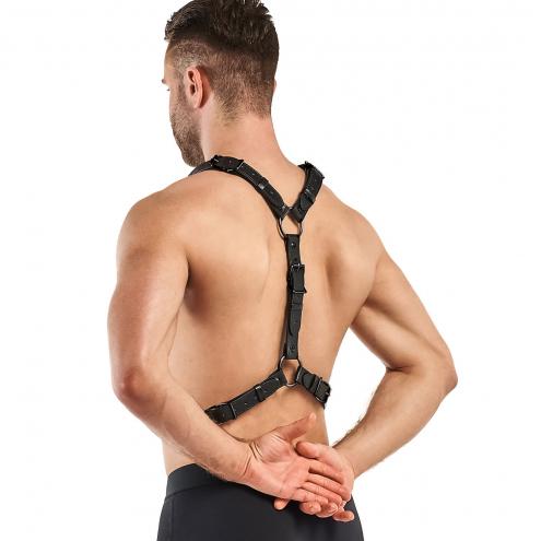 Портупея Bedroom Fantasies: Max Bondage Harness, черная
