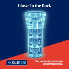 Мастурбатор Rize by Blush - Luz Glow in the Dark Masturbator - Clear - 5