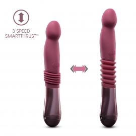 Пульсатор Temptasia by Blush - Trixie Thrusting Dildo - Wine Red - 9