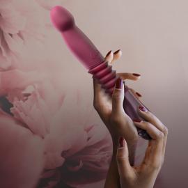 Пульсатор Temptasia by Blush - Trixie Thrusting Dildo - Wine Red - 6