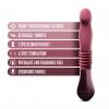 Пульсатор Temptasia by Blush - Trixie Thrusting Dildo - Wine Red