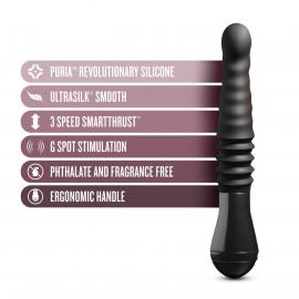 Пульсатор Temptasia by Blush - Lazarus Thrusting Dildo - Black - 5
