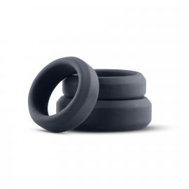 Набор эрекционных колец Boners 3 Ring kit (flat rings) - 1
