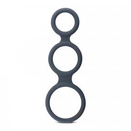 Эрекционное кольцо Boners Triple Cock Ring - 1
