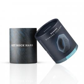 Ерекційне кільце Boners Diamond Cock Ring - Grey - 2