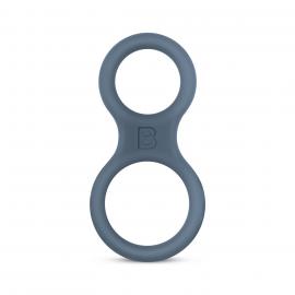 Эрекционное кольцо Boners Classic Cock & Ball Ring - Grey - 1