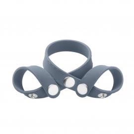 Эрекционное кольцо Boners 8-Style Ball Splitter - 1
