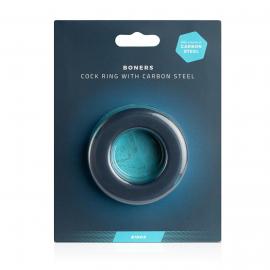 Эрекционное кольцо Boners Cock Ring With Carbon Steel - 3
