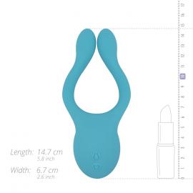 Вибратор для пар Cala Azul - Dani I Couples Vibrator - 7
