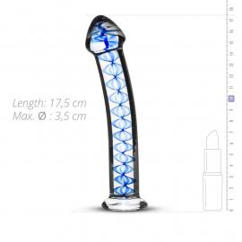 Скляний ділдо Gildo Glass Dildo No. 4 - 3