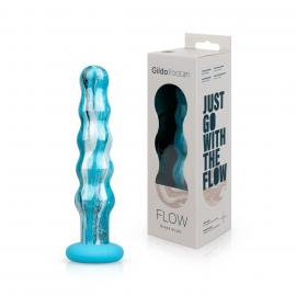 Скляний ділдо Gildo Ocean Flow - 7