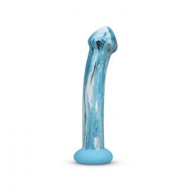 Скляний ділдо Gildo Ocean Ripple - 1