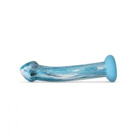 Скляний ділдо Gildo Ocean Ripple - 5