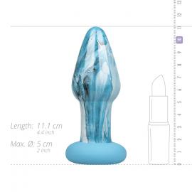 Скляна анальна пробка Gildo Ocean Curl - 7